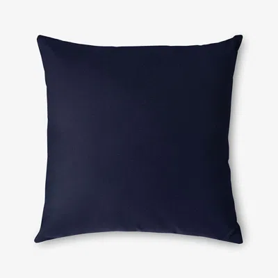 The Company Store Indoor/outdoor Toss Pillow In Blue/navy