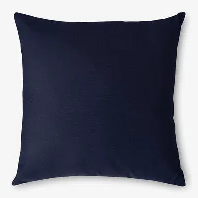 The Company Store Indoor/outdoor Toss Pillow In Blue/navy