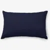 The Company Store Indoor/outdoor Toss Pillow In Blue/navy