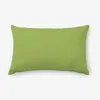 The Company Store Indoor/outdoor Toss Pillow In Green