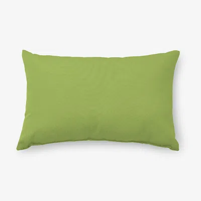 The Company Store Indoor/outdoor Toss Pillow In Green