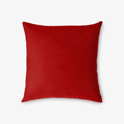 The Company Store Indoor/outdoor Toss Pillow In Jockey Red