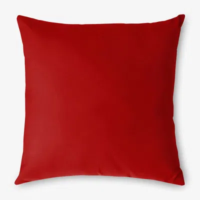 The Company Store Indoor/outdoor Toss Pillow In Jockey Red