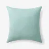 The Company Store Indoor/outdoor Toss Pillow In Teal/turquoise Blue