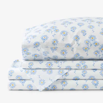 The Company Store Isadora Classic Cool Cotton Percale Bed Sheet Set In Multi