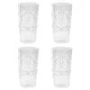 The Company Store Jewel Tumblers, Set Of 4 In White