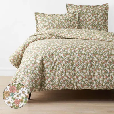 The Company Store Julienne Classic Cool Cotton Percale Duvet Cover