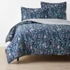 The Company Store Julienne Classic Cool Cotton Percale Reversible Comforter In Multi