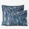 The Company Store Julienne Classic Cool Cotton Percale Reversible Sham In Multi