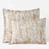 The Company Store Julienne Classic Cool Cotton Percale Reversible Sham In Multi