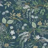 The Company Store Juniper Forest Traditional Wallpaper In Green/teal/turquoise Blue