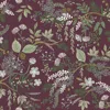 The Company Store Juniper Forest Traditional Wallpaper In Purple/red