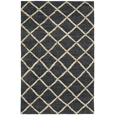 The Company Store Kali Handwoven Jute Rug In Black