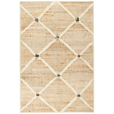 The Company Store Kali Washable Rug In Beige