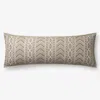 The Company Store Kaveri Decorative Lumbar Pillow Cover In Brown
