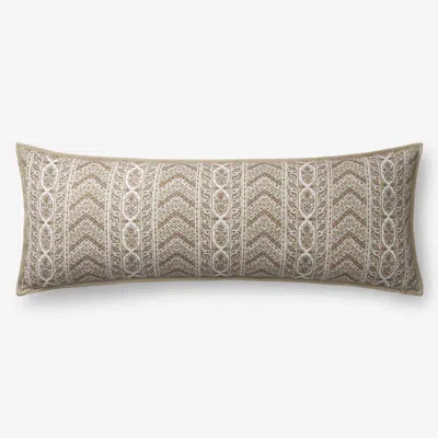 The Company Store Kaveri Decorative Lumbar Pillow Cover In Brown