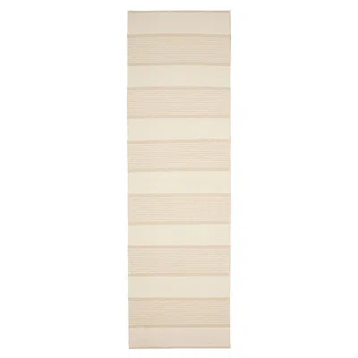 The Company Store La Mirada Handwoven Cotton Rug In Beige/ivory