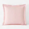The Company Store Laurel Matelasse Sham In Pink