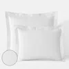 The Company Store Laurel Matelasse Sham In White