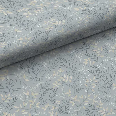 The Company Store Layla Wallpaper In Blue