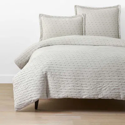 The Company Store Leonie Duvet Cover In Green