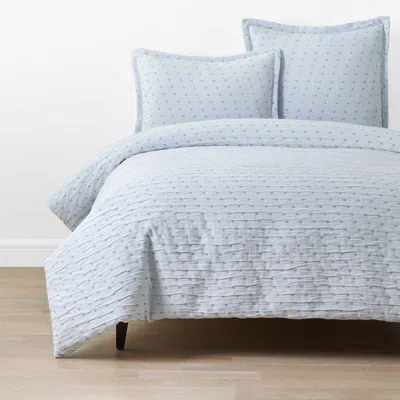 The Company Store Leonie Duvet Cover In White