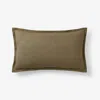 The Company Store Linen Decorative Lumbar Pillow Cover