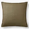 The Company Store Linen Decorative Square Pillow Cover