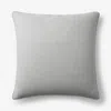 The Company Store Linen Pillow Cover In Gray