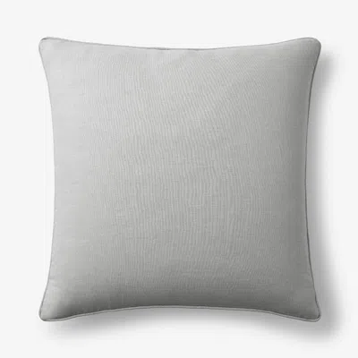 The Company Store Linen Pillow Cover In Gray