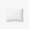 The Company Store Linen Pillow Cover In White