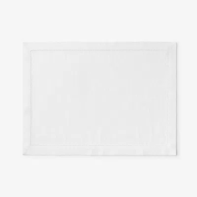 The Company Store Linen Placemat, Set Of 4 In White