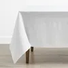 The Company Store Linen Tablecloth In White