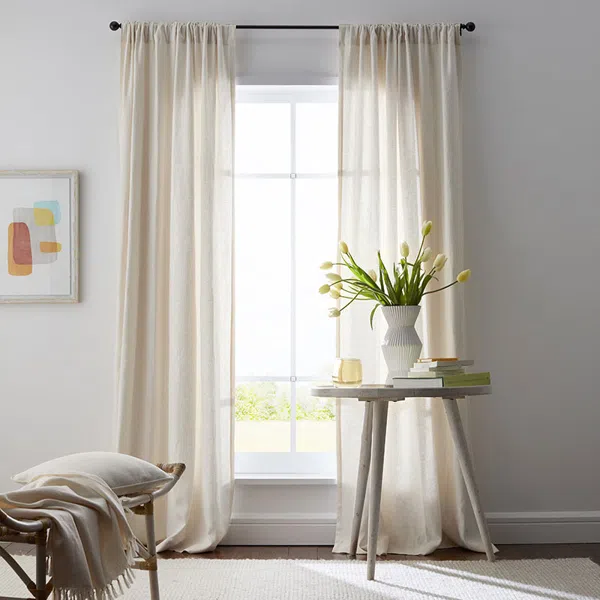 Linen Window Curtain