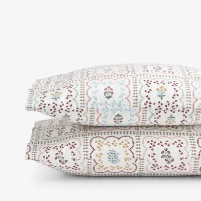 The Company Store Lottie Classic Cool Cotton Percale Pillowcase Set