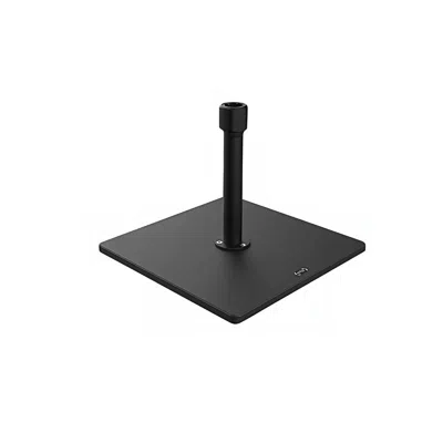 The Company Store Low Profile Square Umbrella Base In Black