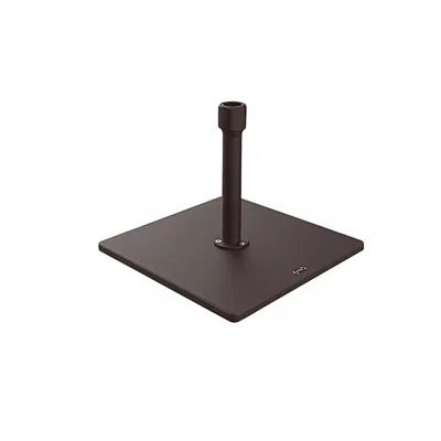 The Company Store Low Profile Square Umbrella Base In Brown