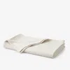 The Company Store Luxe Lambswool Blanket In Ivory