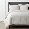 The Company Store Luxe Ultra-cozy Cotton Flannel Duvet Cover In Ivory