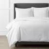The Company Store Luxe Ultra-cozy Cotton Flannel Duvet Cover In White