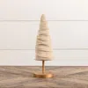 The Company Store Luxe Velvet Ribbon Trees, Large In Neutral