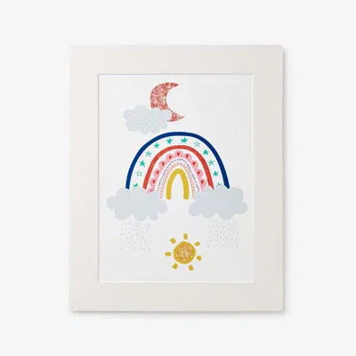 The Company Store Magical Rainbows Wall Art In Blue