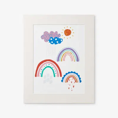 The Company Store Magical Rainbows Wall Art In Pink