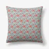 The Company Store Mahika Decorative Square Pillow Cover In Green/red