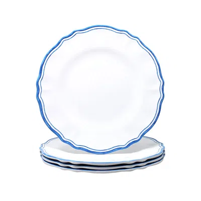 The Company Store Maison Melamine Salad Plates, Set Of 4 In Multi