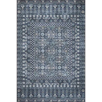 The Company Store Maison Performance Rug In Blue