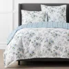 The Company Store Manor Floral Premium Smooth Sateen Reversible Duvet Cover In Multi