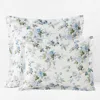 The Company Store Manor Floral Premium Smooth Sateen Reversible Sham In Multi