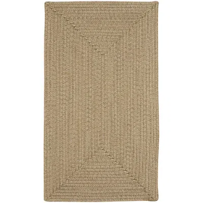 The Company Store Marion Reversible Indoor/outdoor Rug In Beige