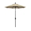 The Company Store Market Umbrella With Crank Lift In Antique Beige